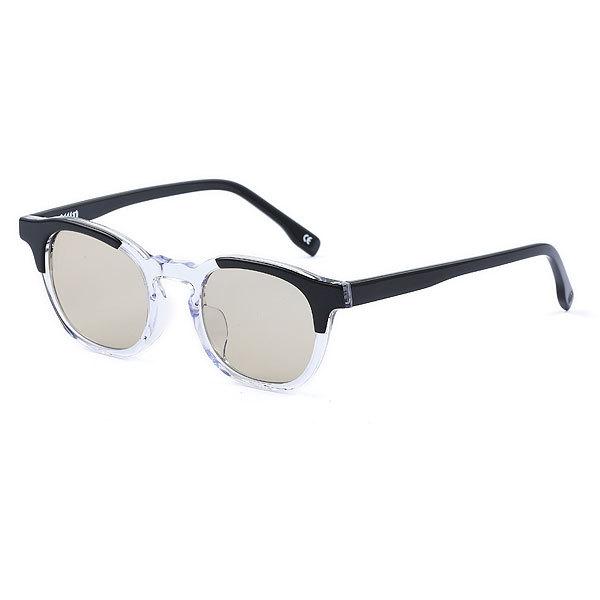 OWN オウン サングラス #06 BLACK×CLEAR/CLEAR BROWN メンズ ツ−トン