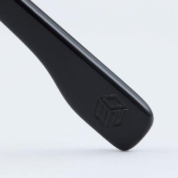 オウン サングラス OWN #06 BLACK×CLEAR/SMOKY BLUE メンズ ツートン