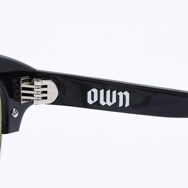 OWN オウン サングラス #08 BLACK/CLEAR メンズ クラシカル メガネ