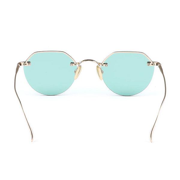 OWN #10　GOLD TITANIUM / LIGHT GREEN オウン サングラス OWN #10 GOLD TITANIUM/LIGHT GREEN メンズ セミ