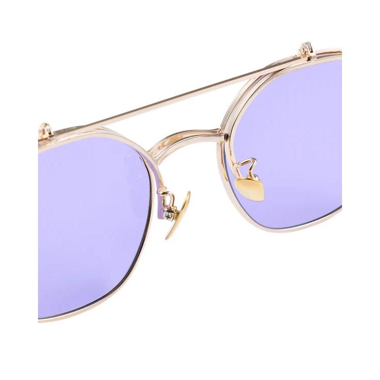 オウン サングラス OWN #17 FLIP-UP GOLD / PURPLE メンズ パント 