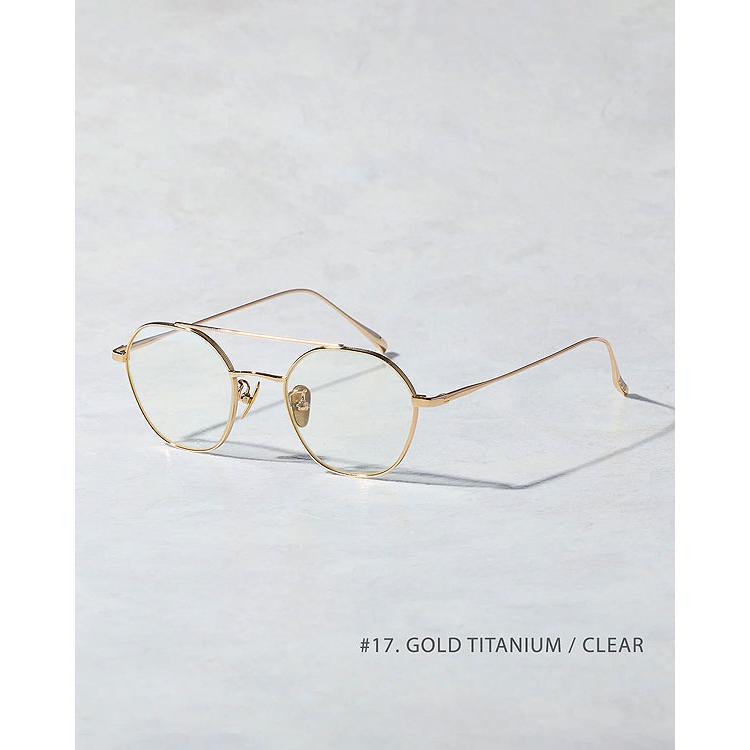 オウン サングラス OWN #17 GOLD TITANIUM / CLEAR メンズ メガネ ツー