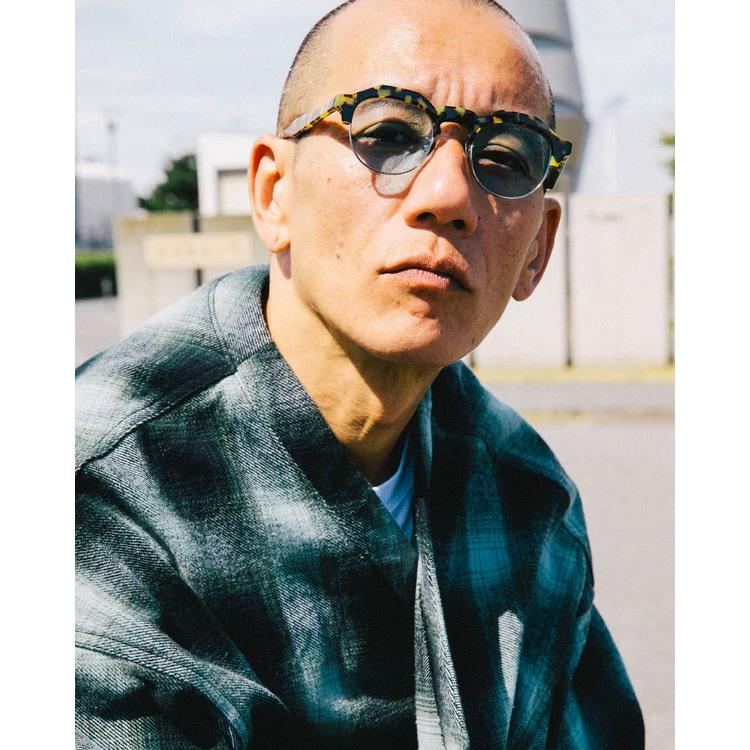 オウン サングラス OWN #18 CAMEL / CLEAR to BLUE (調光) メンズ