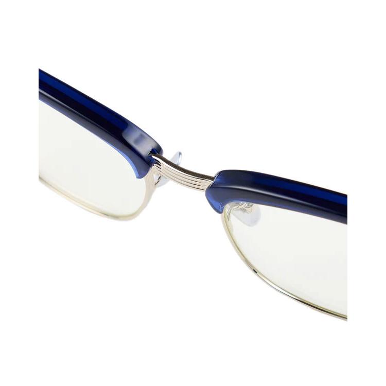 オウン サングラス OWN #19 BLUE / CLEAR メンズ メガネ ブロウタイプ