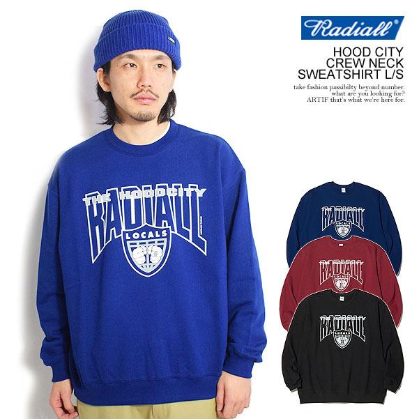 SALE セール ラディアル スウェット RADIALL HOOD CITY - CREW SALE セール ラディアル スウェット RADIALL HOOD CITY - CREW
