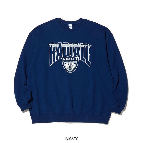 SALE セール ラディアル スウェット RADIALL HOOD CITY - CREW SALE セール ラディアル スウェット RADIALL HOOD CITY - CREW
