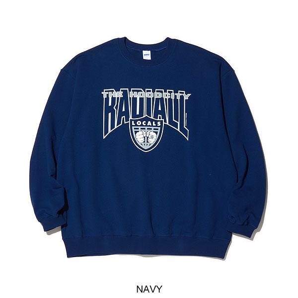 ラディアル スウェット RADIALL HOOD CITY - CREW NECK SWEATSHIRT L/S radiall メンズ トレーナー クルーネック 送料無料 ストリート｜artif｜12