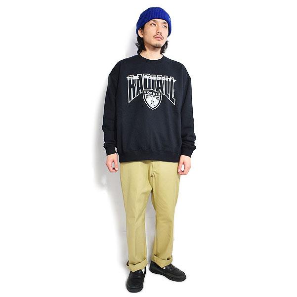 ラディアル スウェット RADIALL HOOD CITY - CREW NECK SWEATSHIRT L/S radiall メンズ トレーナー クルーネック 送料無料 ストリート｜artif｜05