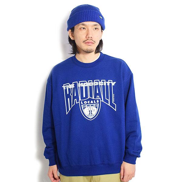 ラディアル スウェット RADIALL HOOD CITY - CREW NECK SWEATSHIRT L/S radiall メンズ トレーナー クルーネック 送料無料 ストリート｜artif｜06