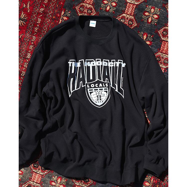 ラディアル スウェット RADIALL HOOD CITY - CREW NECK SWEATSHIRT L/S radiall メンズ トレーナー クルーネック 送料無料 ストリート｜artif｜09