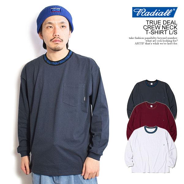 SALE セール ラディアル Tシャツ RADIALL TRUE DEAL - CREW NECK T