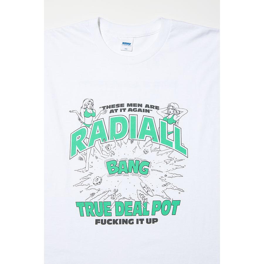 SALE セール ラディアル Tシャツ RADIALL TRUE DEAL POT - CREW NECK T