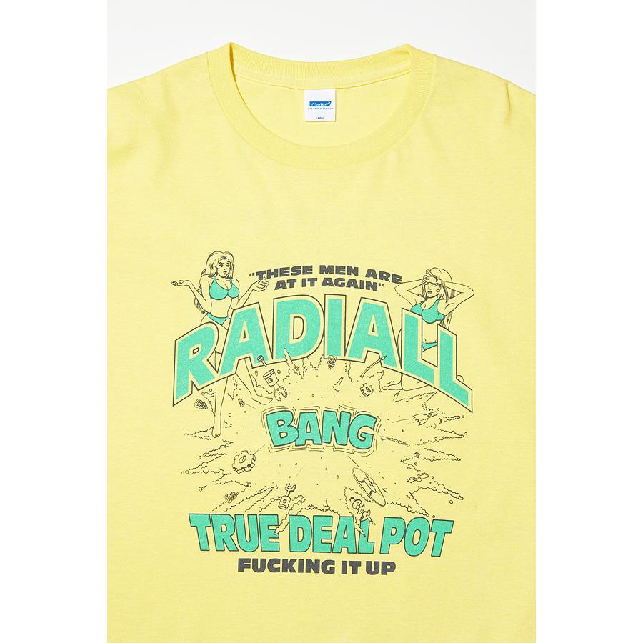SALE セール ラディアル Tシャツ RADIALL TRUE DEAL POT - CREW NECK T