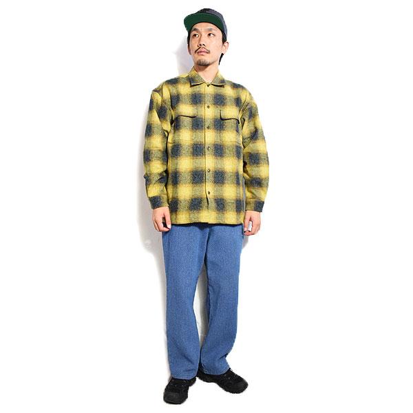 RADIALL ラディアル SHORE - OPEN COLLARED SHIRT L/S radiall メンズ シャツ 長袖 チェックシャツ オンブレーチェック atftps ラディアル シャツ RADIALL SHORE - OPEN COLLARED SHIRT L/S radiall