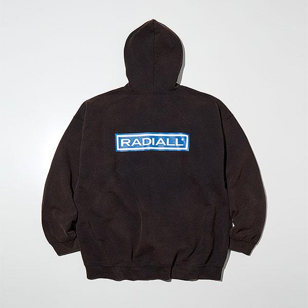 ラディアル パーカー RADIALL WHEELS - ZIP UP HOODIE メンズ ジップ 