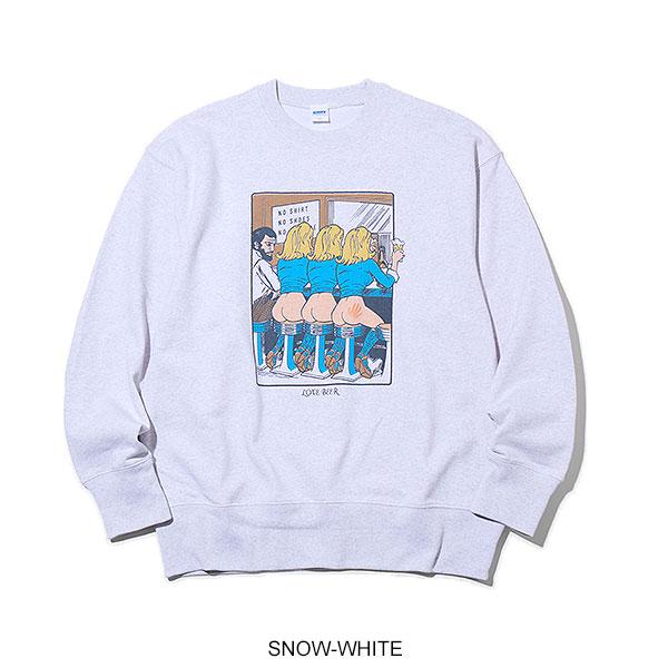 SALE セール ラディアル スウェット RADIALL LOVE BEER - CREW NECK