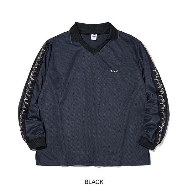 【25SS新作】RADIALL ラディアル フットボール メッシュシャツ 完売品 SALE セール ラディアル シャツ RADIALL JAZZZ - V NECK GAME SHIRT L