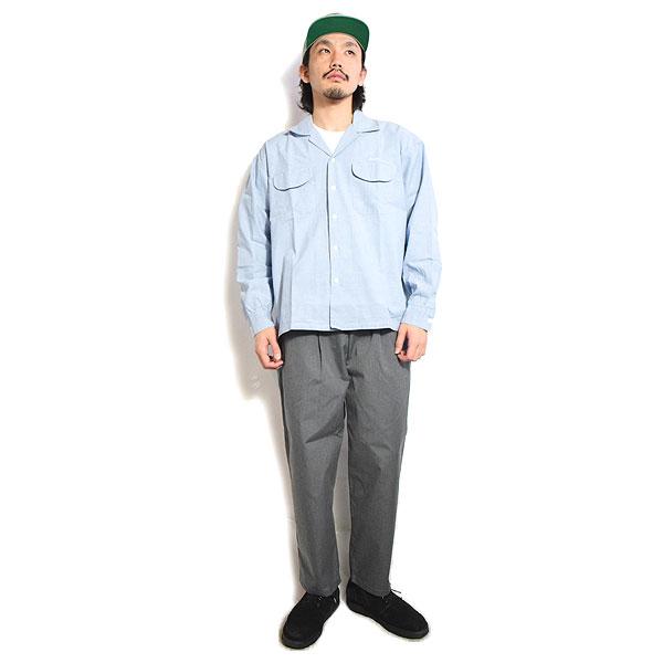 ラディアル シャツ RADIALL OLDIES - OPEN COLLARED SHIRT L/S ラディアル シャツ RADIALL OLDIES - OPEN COLLARED SHIRT L/S