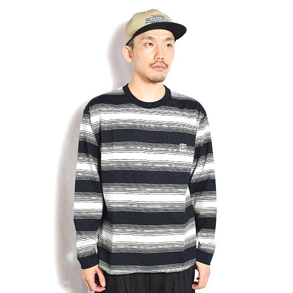 [サイズL]2025年 新品未使用RADIALL ラディアル ボーダーTシャツ ラディアル Tシャツ RADIALL BOARD - CREW NECK T-SHIRT L/S radiall