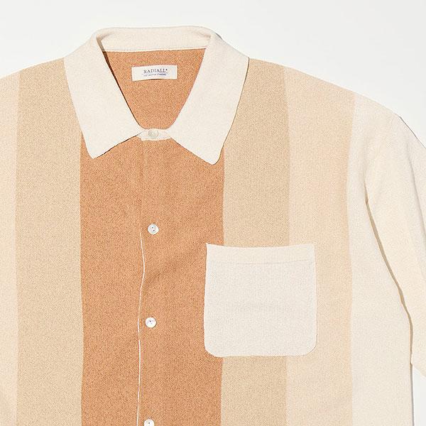 ラディアル シャツ RADIALL TONE - REGULAR COLLARED SWEATER S/S