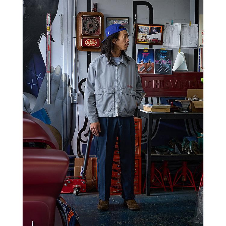 ラディアル パンツ RADIALL PREST - WIDE FIT PLEATED TROUSERS