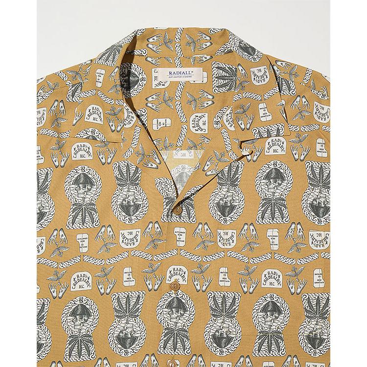 ラディアル シャツ RADIALL COMMUNE - OPEN COLLARED SHIRT L/S