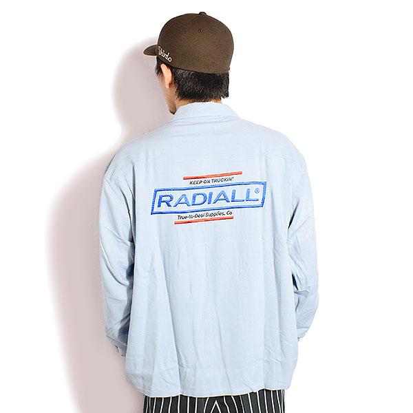 ラディアル シャツ RADIALL ROADSIDE - OPEN COLLARED SHIRT L/S