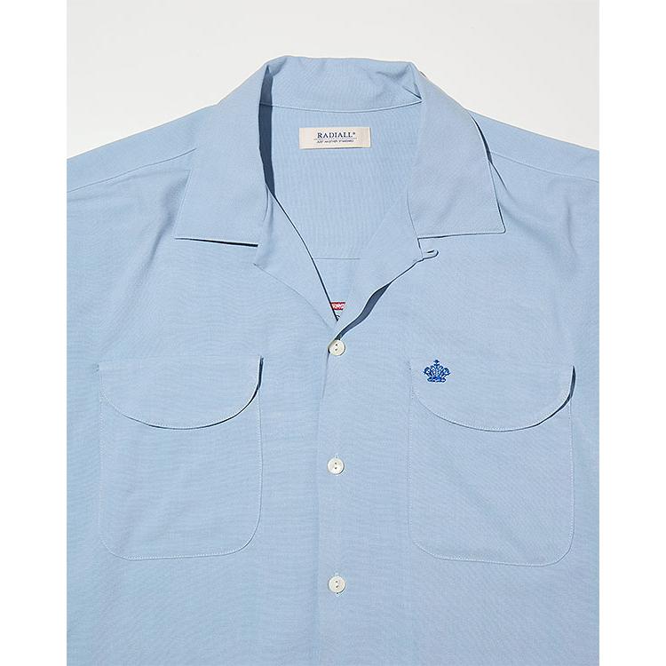 ラディアル シャツ RADIALL ROADSIDE - OPEN COLLARED SHIRT L/S