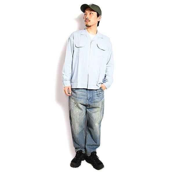 ラディアル シャツ RADIALL ROADSIDE - OPEN COLLARED SHIRT L/S