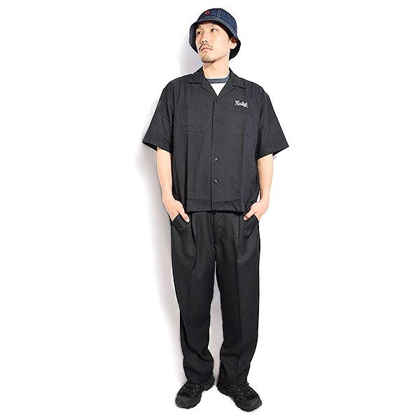 ラディアル シャツ RADIALL KEYSTONE - OPEN COLLARED SHIRT S/S メンズ 半袖 オープンカラーシャツ 送料無料 ストリートの画像
