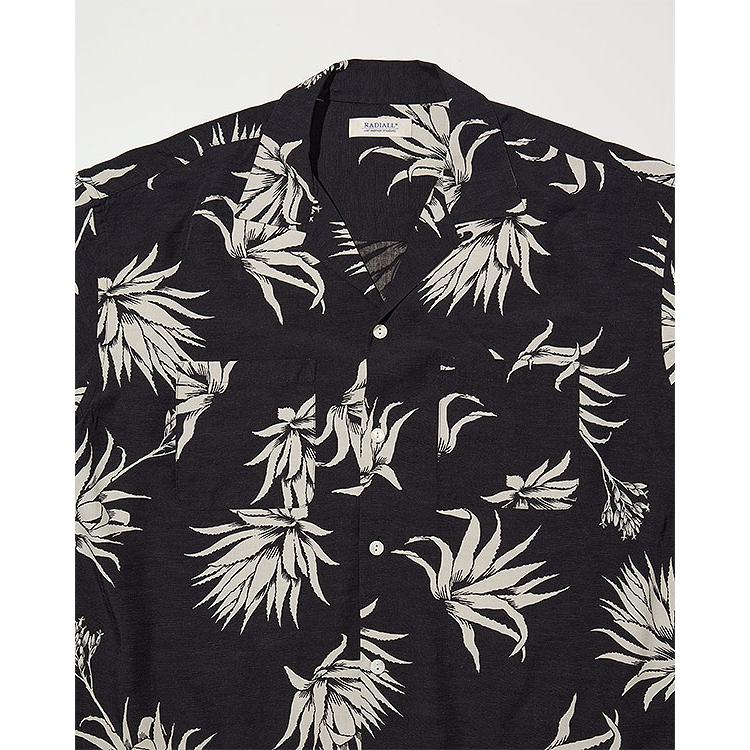 ラディアル シャツ RADIALL AGAVE - OPEN COLLARED SHIRT L/S メンズ