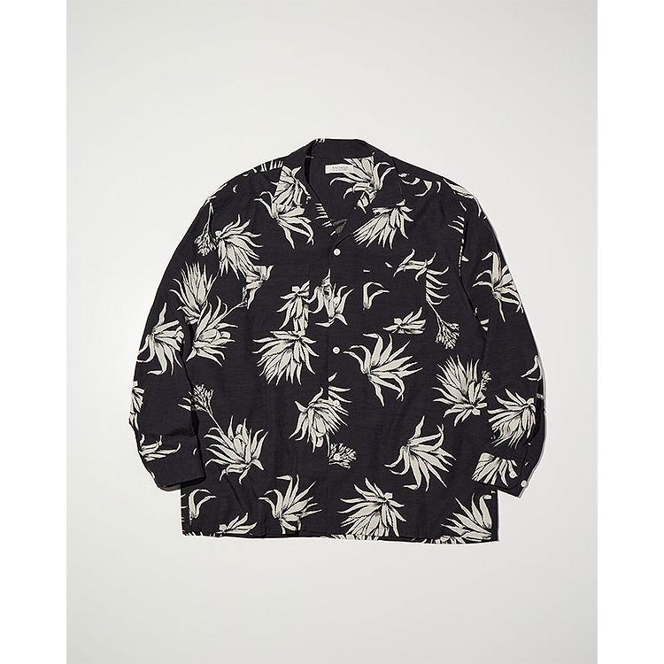 ラディアル シャツ RADIALL AGAVE - OPEN COLLARED SHIRT L/S メンズ