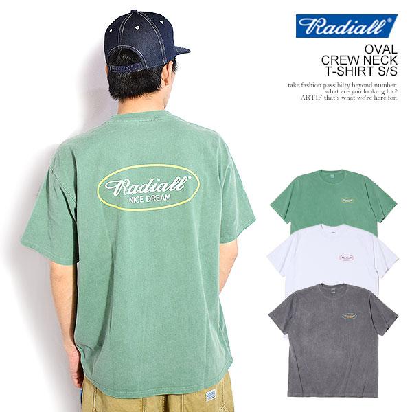 ラディアル Tシャツ RADIALL OVAL - CREW NECK T-SHIRT S/S radiall