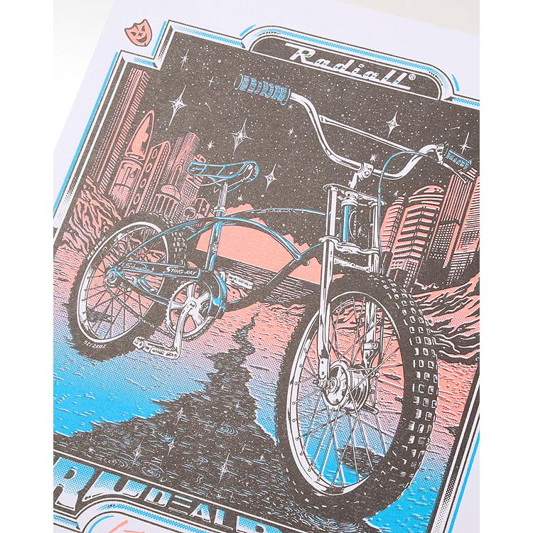 ラディアル ポスター RADIALL STINGRAY - RISOGRAPH POSTER radiall