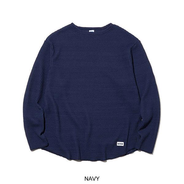 ラディアル Tシャツ RADIALL BIG WAFFLE - BOAT NECK T-SHIRT L/S