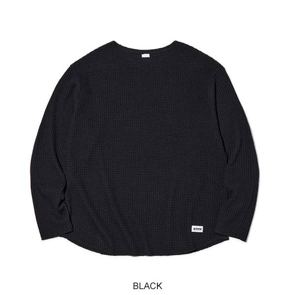 ラディアル Tシャツ RADIALL BIG WAFFLE - BOAT NECK T-SHIRT L/S