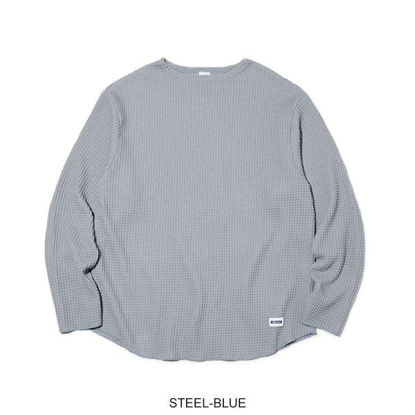 ラディアル Tシャツ RADIALL BIG WAFFLE - BOAT NECK T-SHIRT L/S