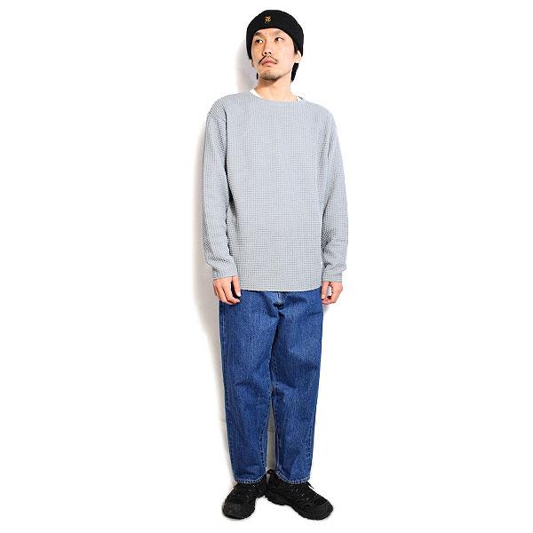 ラディアル Tシャツ RADIALL BIG WAFFLE - BOAT NECK T-SHIRT L/S