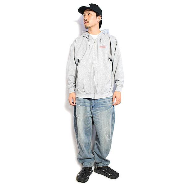 ラディアル パーカー RADIALL SUPPLY - ZIP UP HOODIE SWEATSHIRT L/S radiall メンズ ジップパーカー ブリーチ加工 送料無料 |  | 02