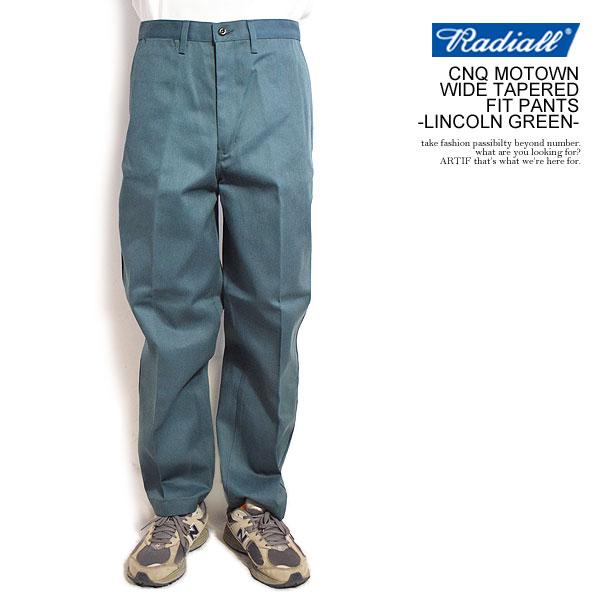ラディアル パンツ RADIALL CNQ MOTOWN - WIDE TAPERED FIT ラディアル パンツ RADIALL CNQ MOTOWN - WIDE TAPERED FIT
