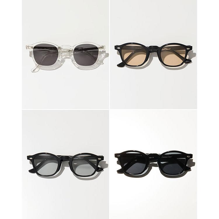 radiall クリアフレーム ダークブラウンレンズ サングラス ラディアル