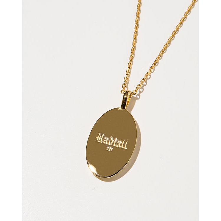 radiall ネックレス ラディアル ネックレス RADIALL CRADLE - OVAL CHAIN NECKLACE -GOLD