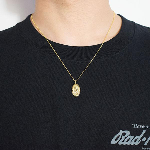 ラディアル ネックレス RADIALL CRADLE - OVAL CHAIN NECKLACE -GOLD