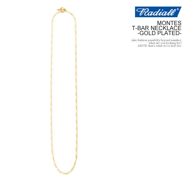 ラディアル ネックレス RADIALL MONTES - T-BAR NECKLACE -GOLD PLATED