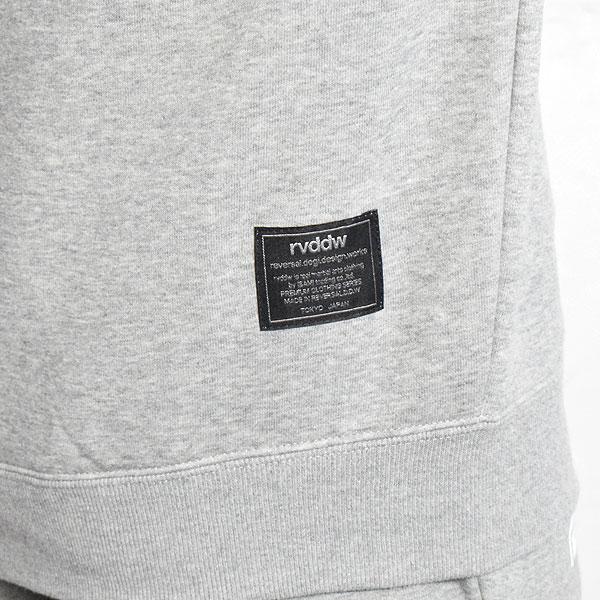 SALE セール リバーサル スウェット reversal DOUBLE LOGO SWEAT CREW NECK -GRAY- メンズ トレーナー ヘビーウェイト rvddw