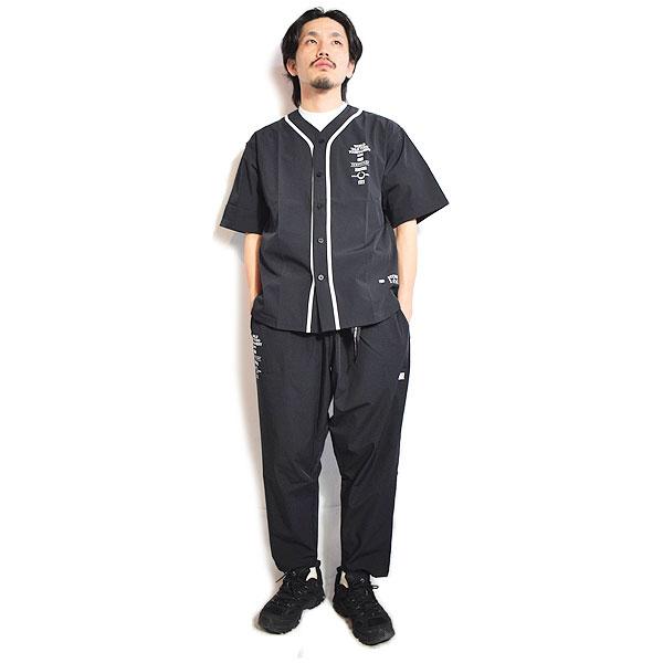 reversal ベースボールシャツ XL ブラック reversal ベースボールシャツ XL ブラック