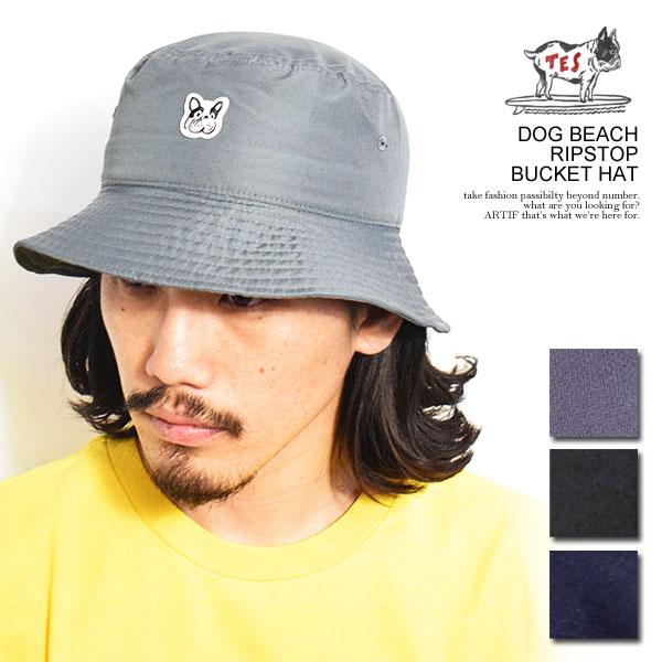 エンドレスサマー ハット The Endless Summer TES DOG BEACH RIPSTOP BUCKET HAT メンズ バケットハット バケハ ストリート sd