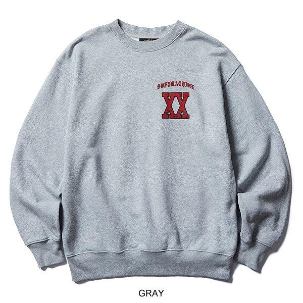 SALE セール ソフトマシーン SOFTMACHINE スウェット XX SWEAT メンズ 