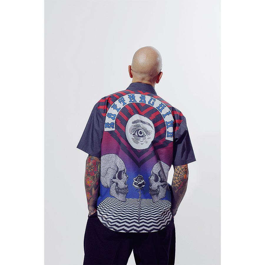 2026 春夏 先行予約 4月〜5月入荷予定 SOFTMACHINE ソフトマシーン MOTOR SHIRTS S/S メンズ シャツ キャンセル不可 atftps Softmachine（ソフトマシーン） 2026 春夏 先行予約 4月〜5月入荷予定