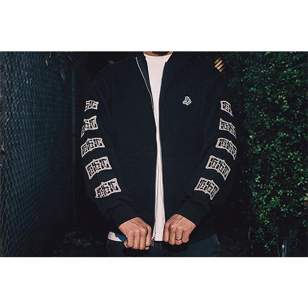 サーフスケートキャンプ パーカー SSC LOGO ZIP HOODIE メンズ ジップ